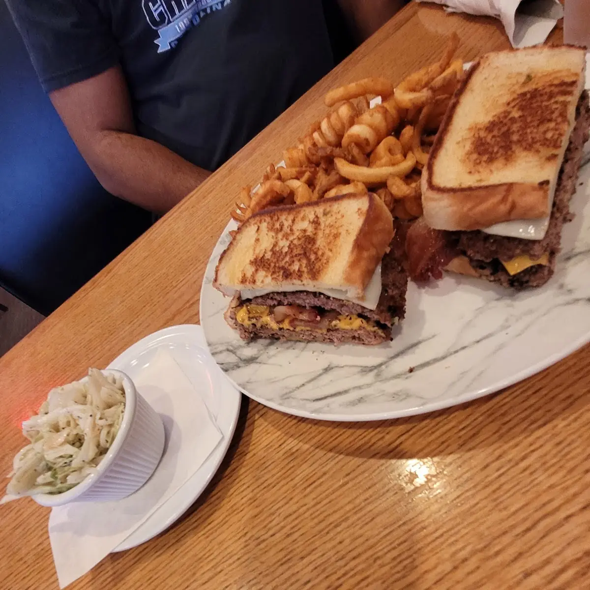 Triple Cheese Double Bacon Burger