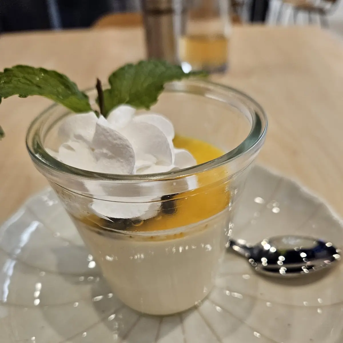 Passion Fruit Panna Cotta