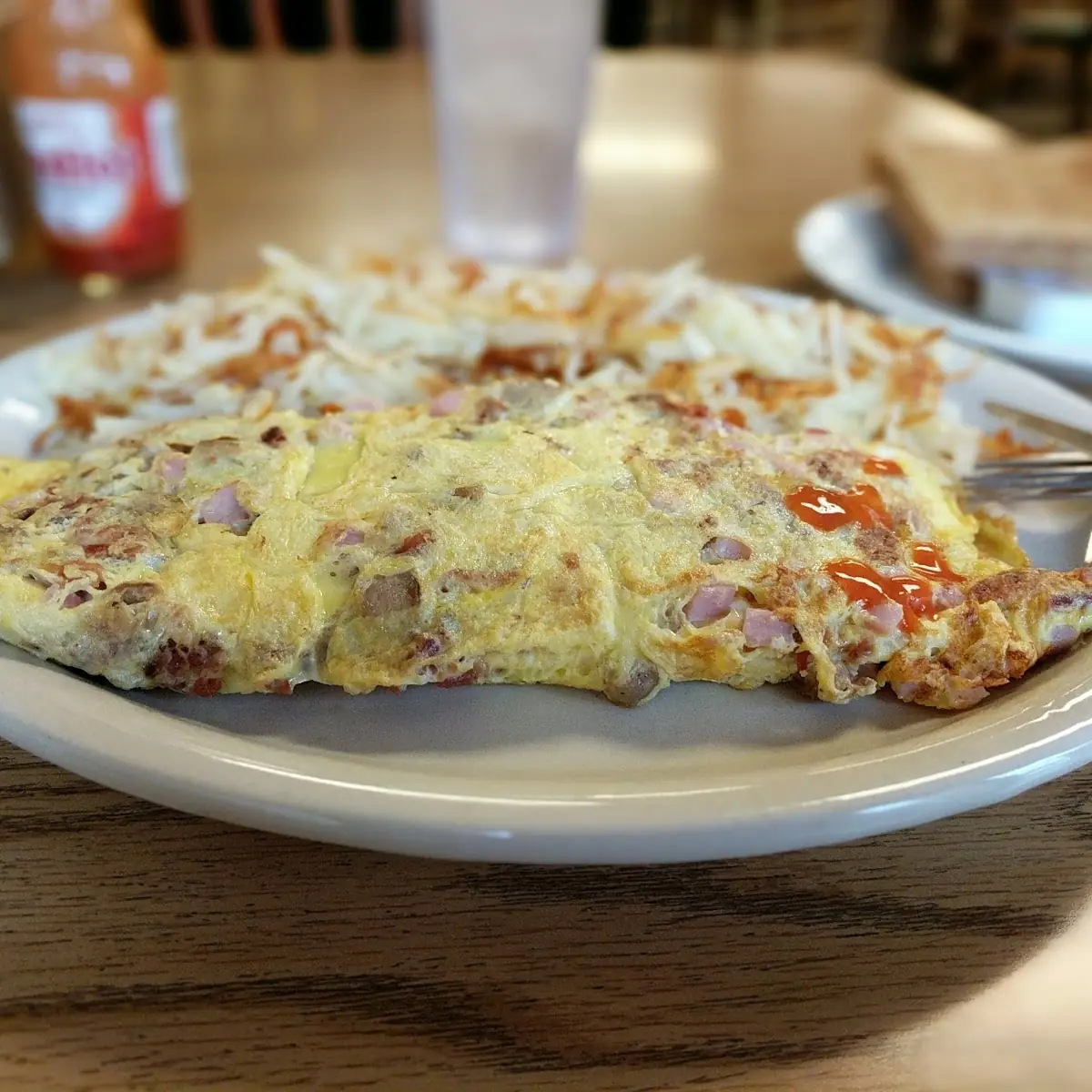 Two Egg Cheese Omelette
