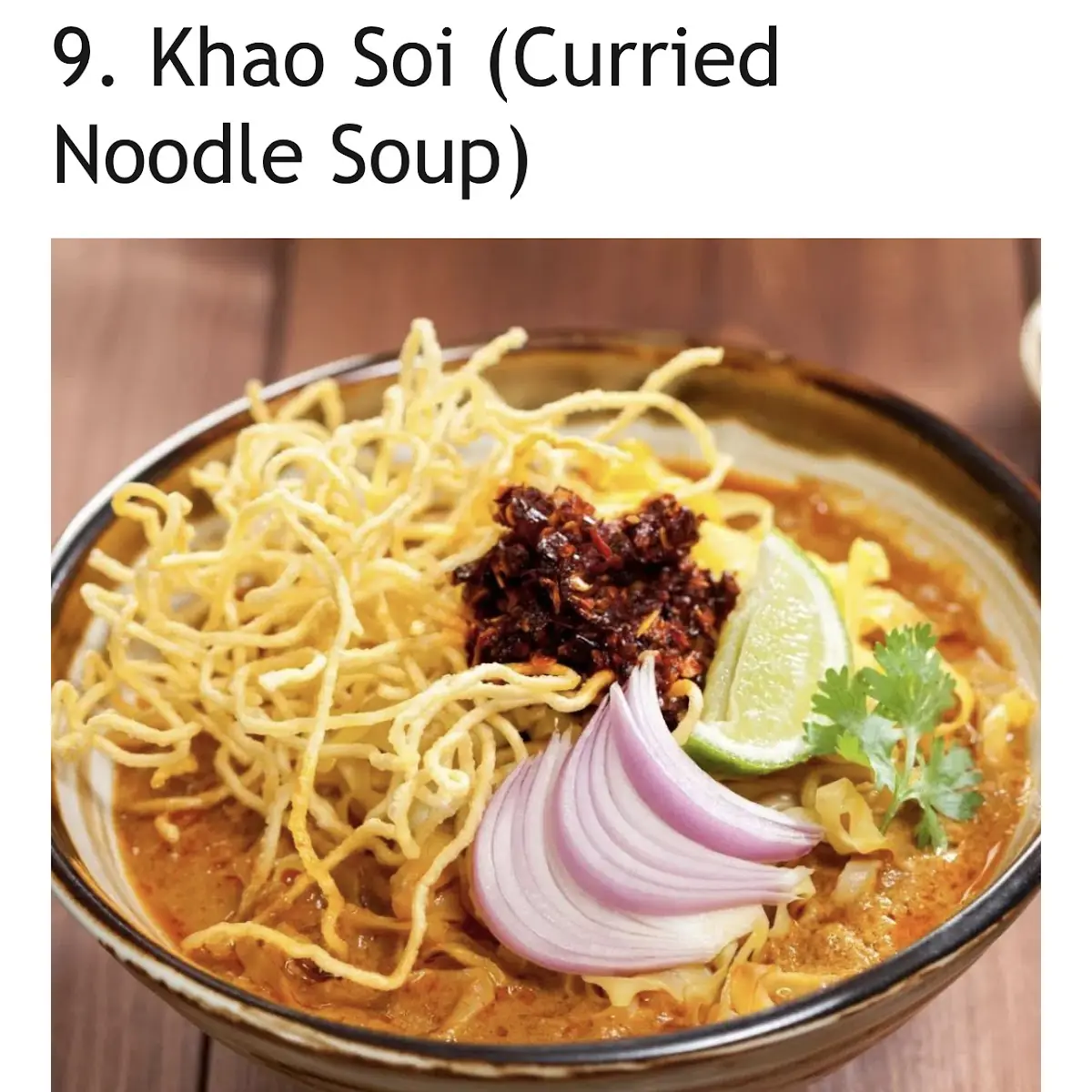 Khoa Soi Chicken Curry Noodles