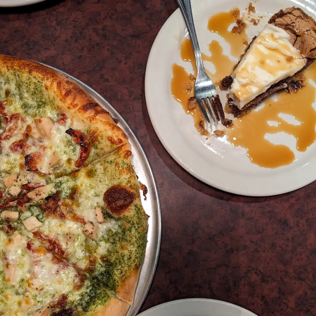 Pesto Chicken Pizza