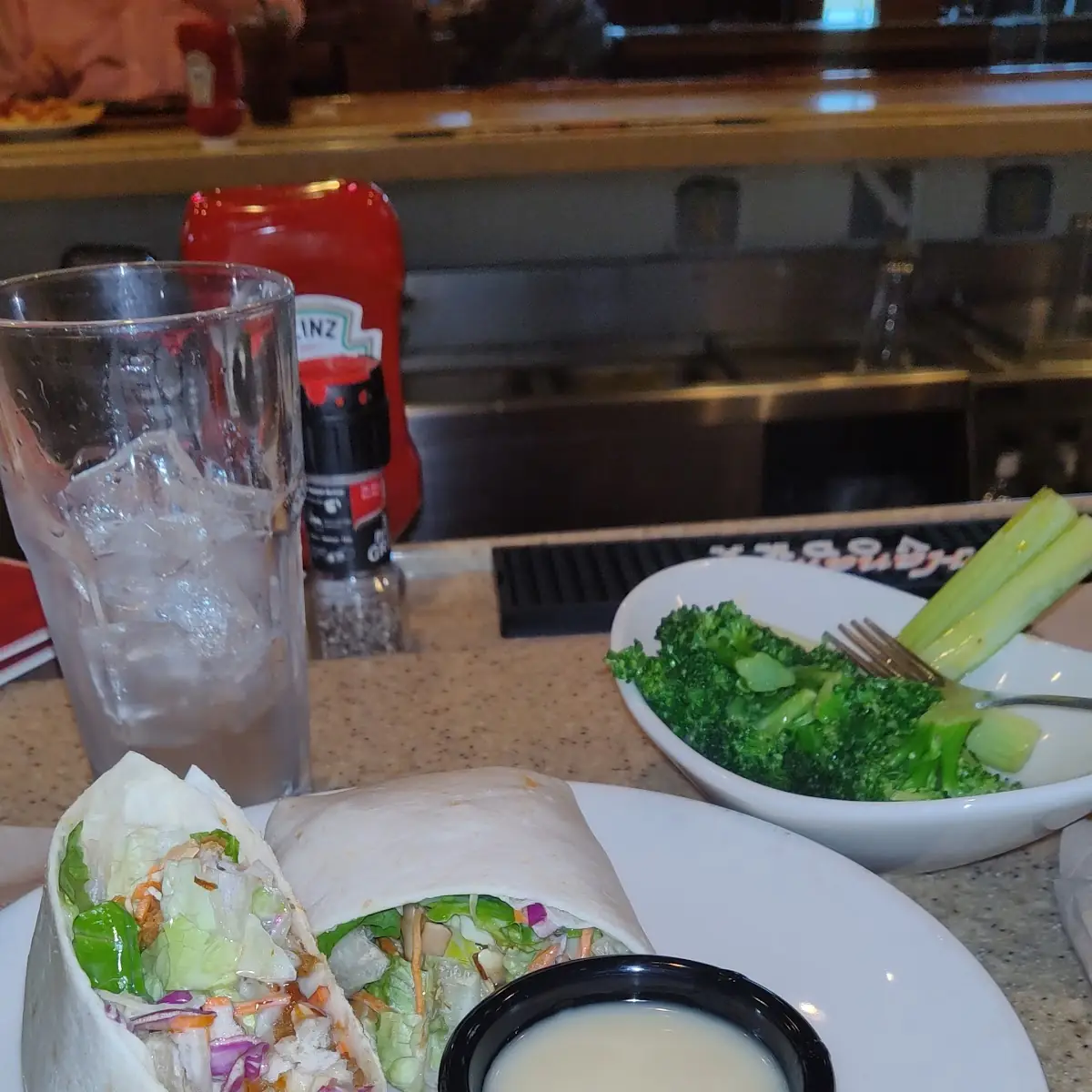 Asian Chicken Wrap