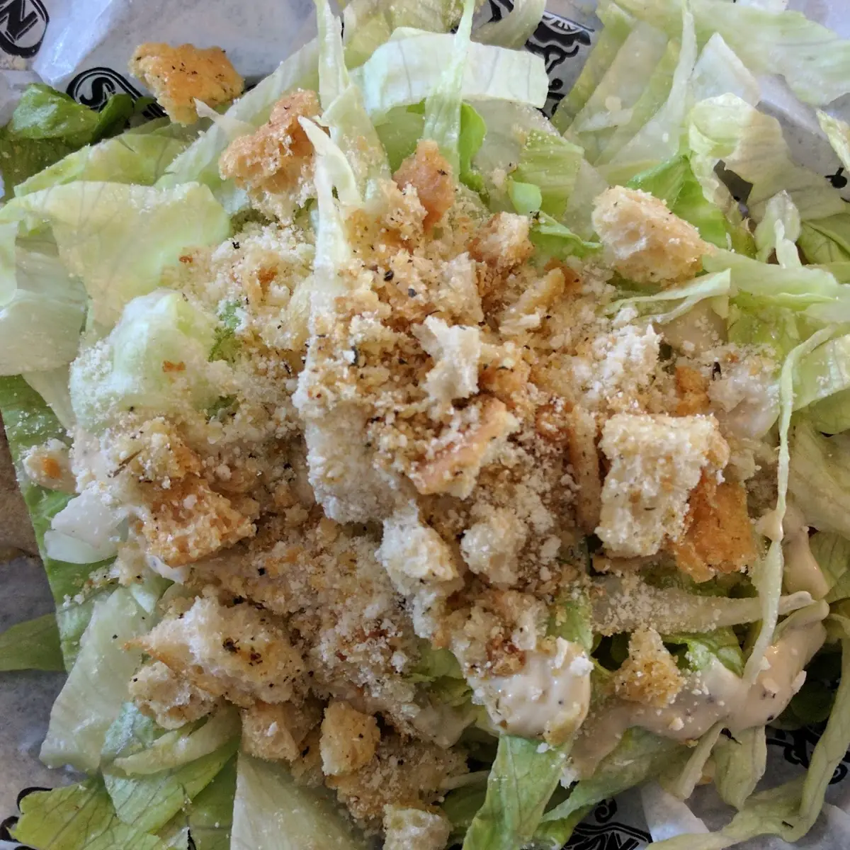Chicken Caesar Flatbread