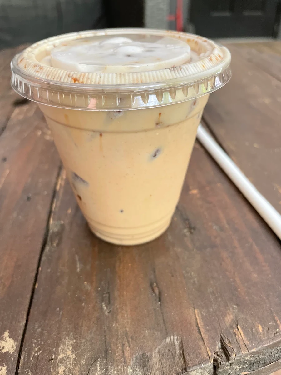 Cold Brew Iced Coffee with Cream and Vanilla
