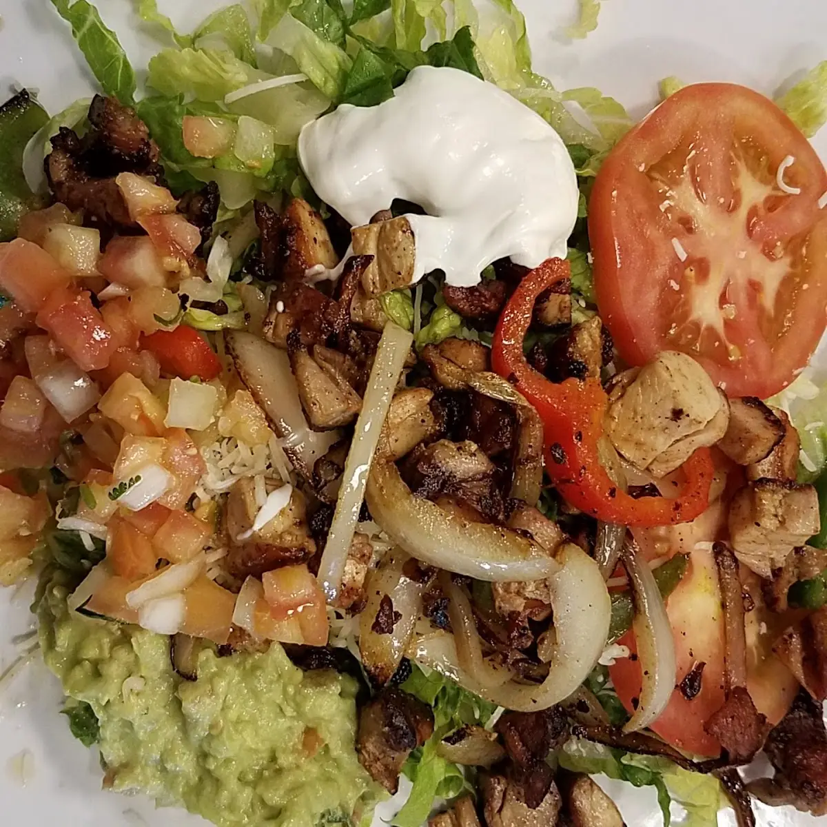 Fajita Chicken Salad