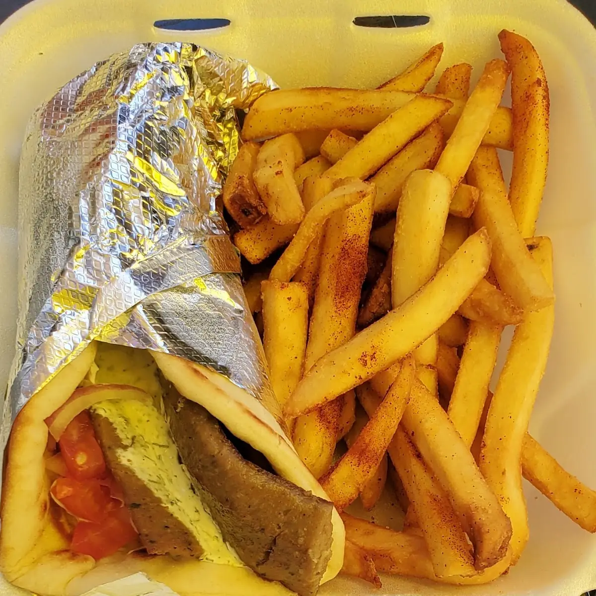 Beef Gyro Sandwich