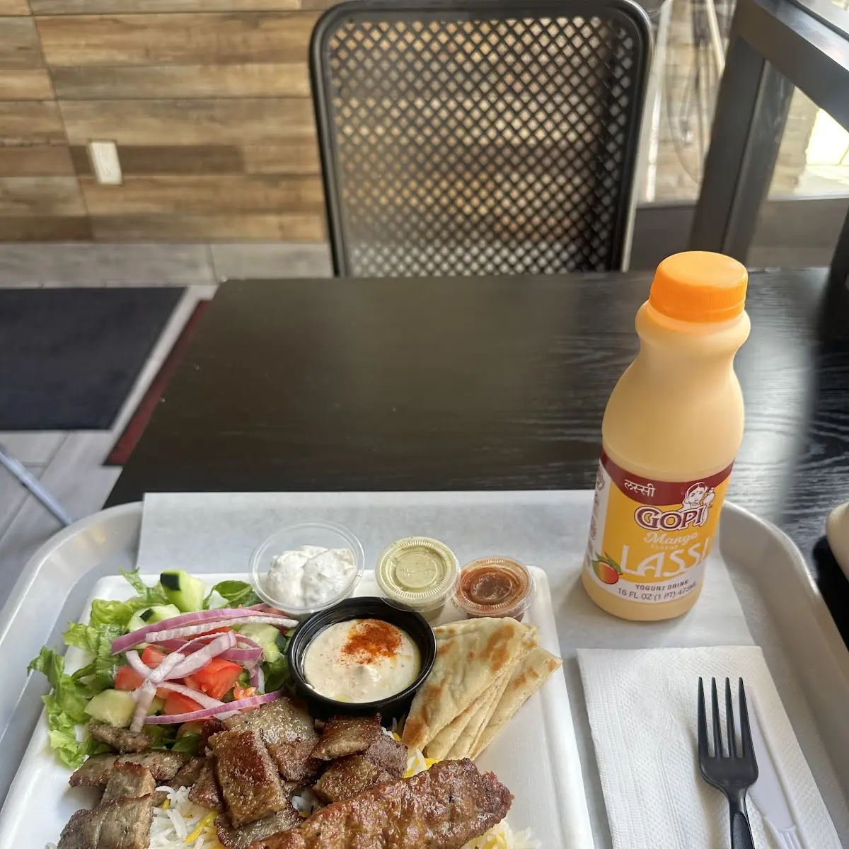 Spicy Chicken and Beef Kabob