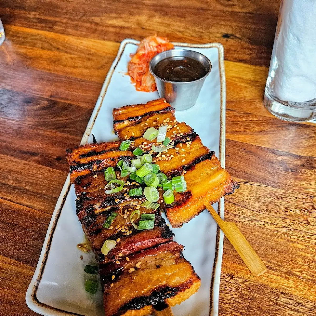Pork Belly Yakitori