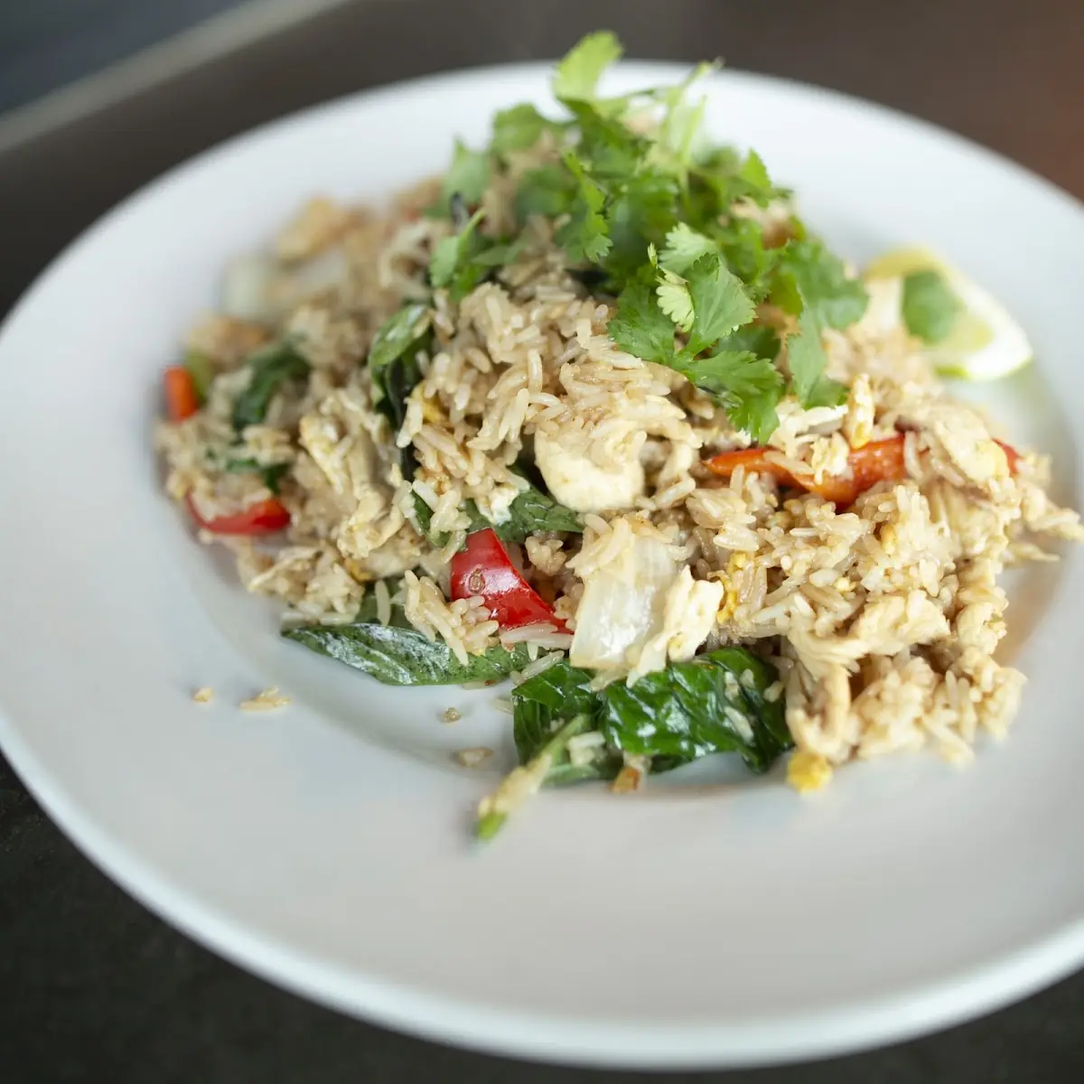 Thai Basil Chicken Fried Rice