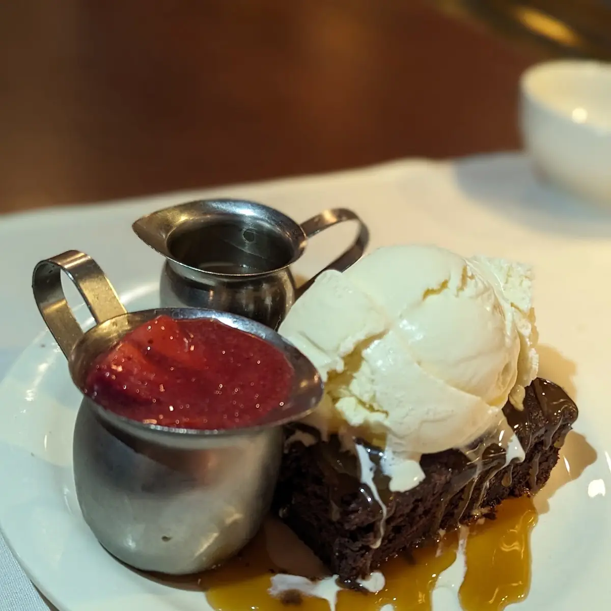 Brownie Sundae