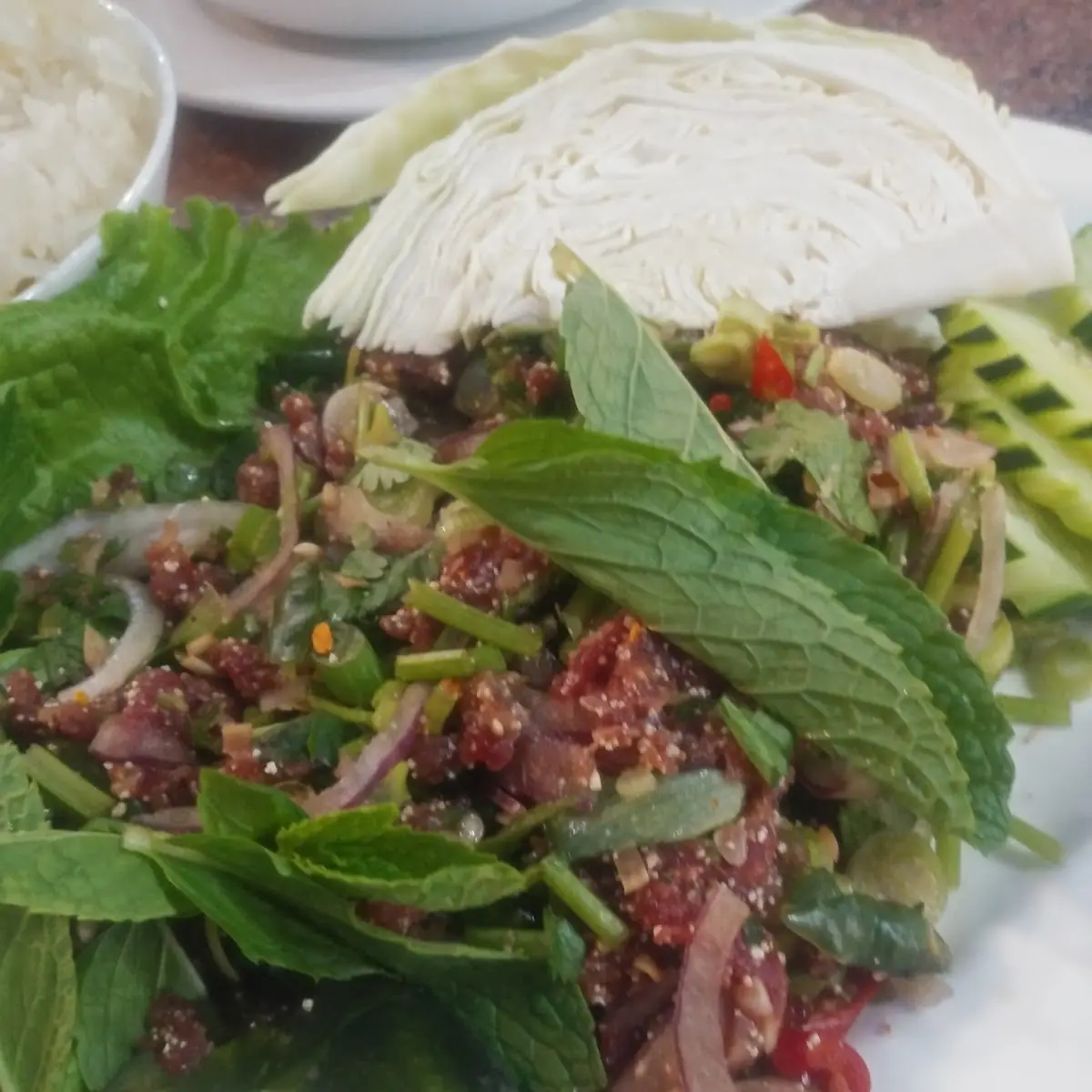 Raw Beef Laab