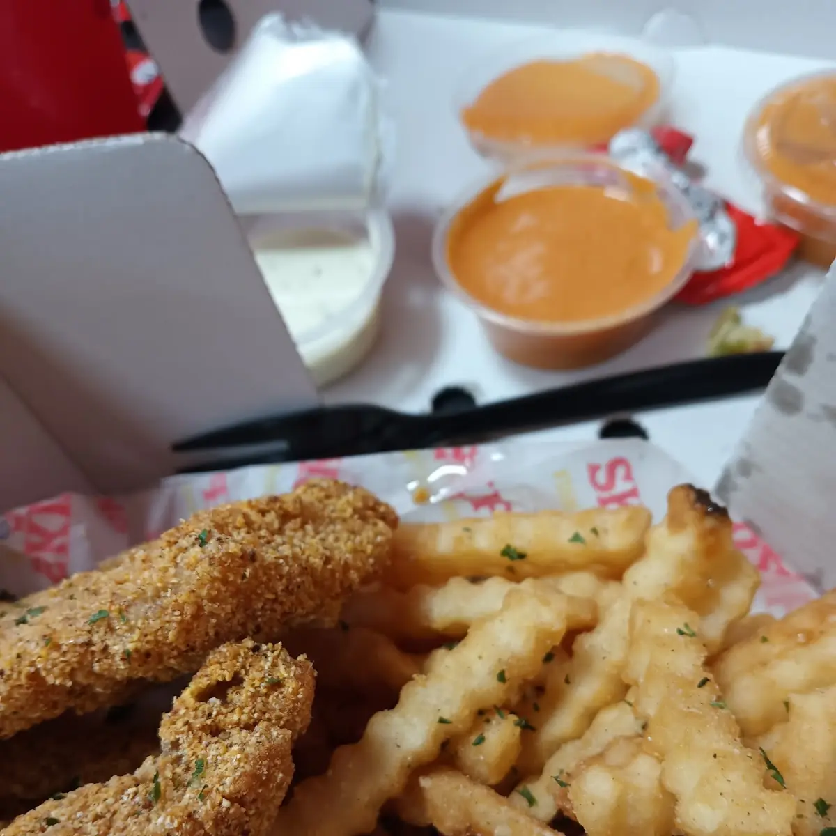 Catfish Basket and Fries
