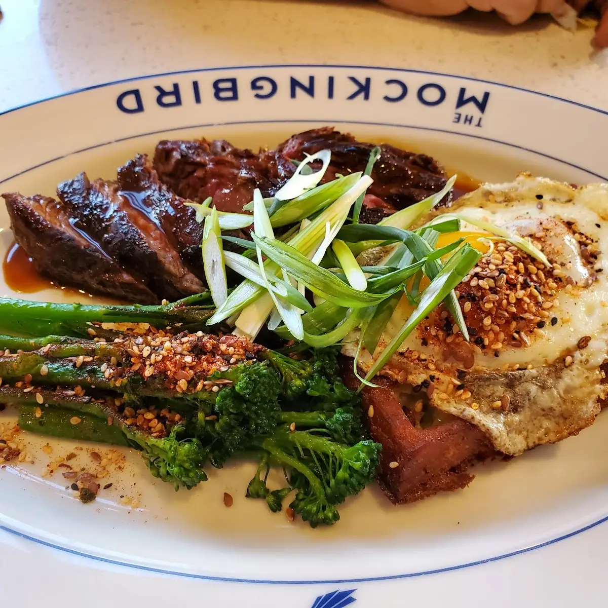 T-Bone Steak & Eggs