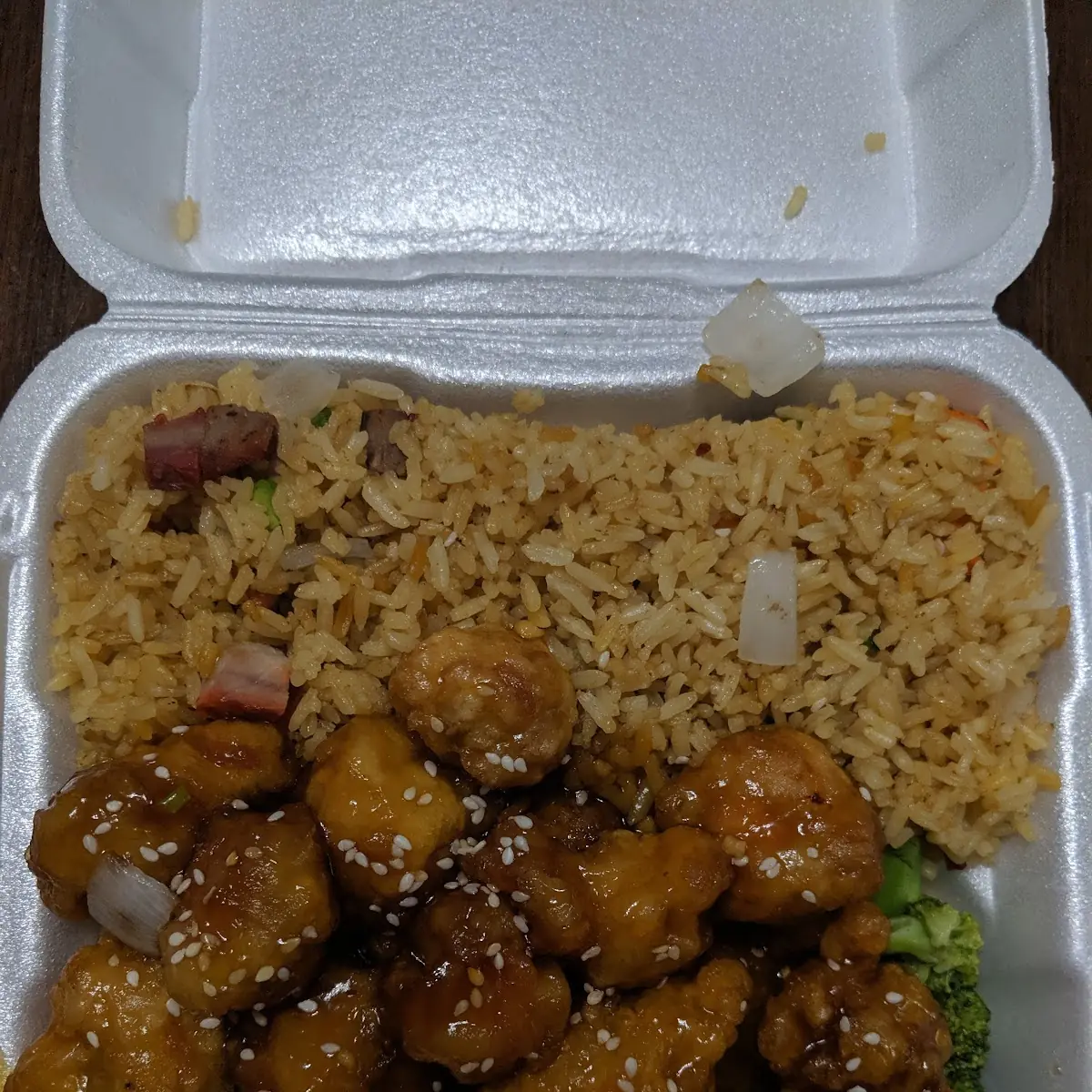 Chicken Lo Mein Combo Platter