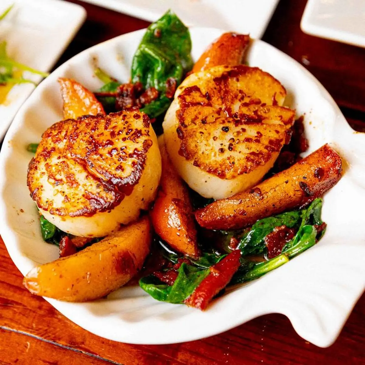 Seared Sea Scallops GF