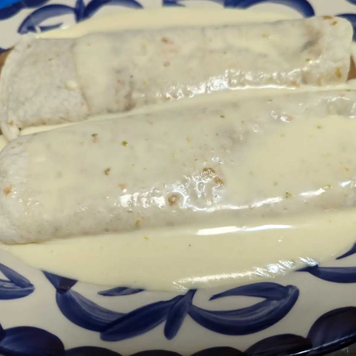 Bean Burrito Con Queso
