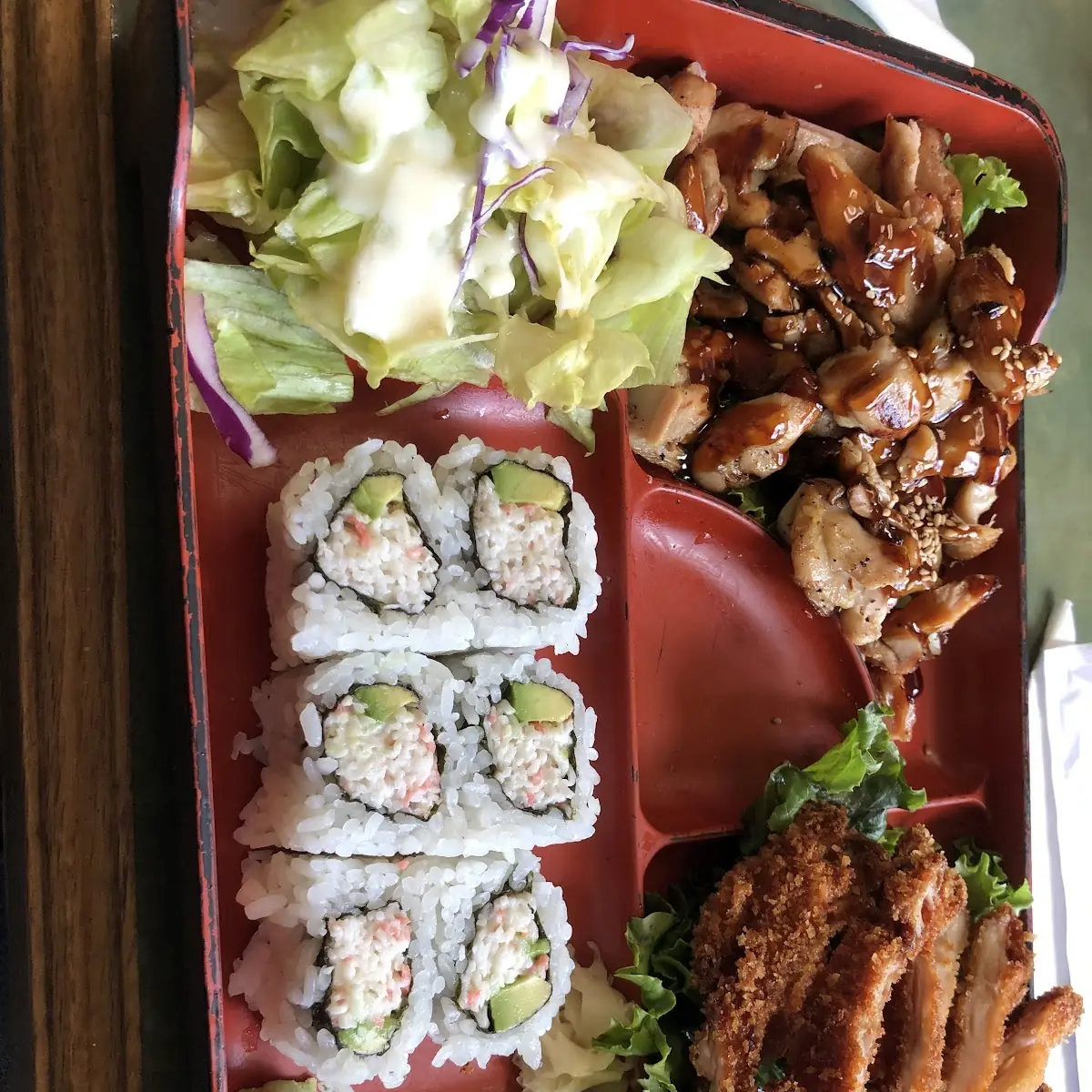 Chicken Teriyaki Bento Box