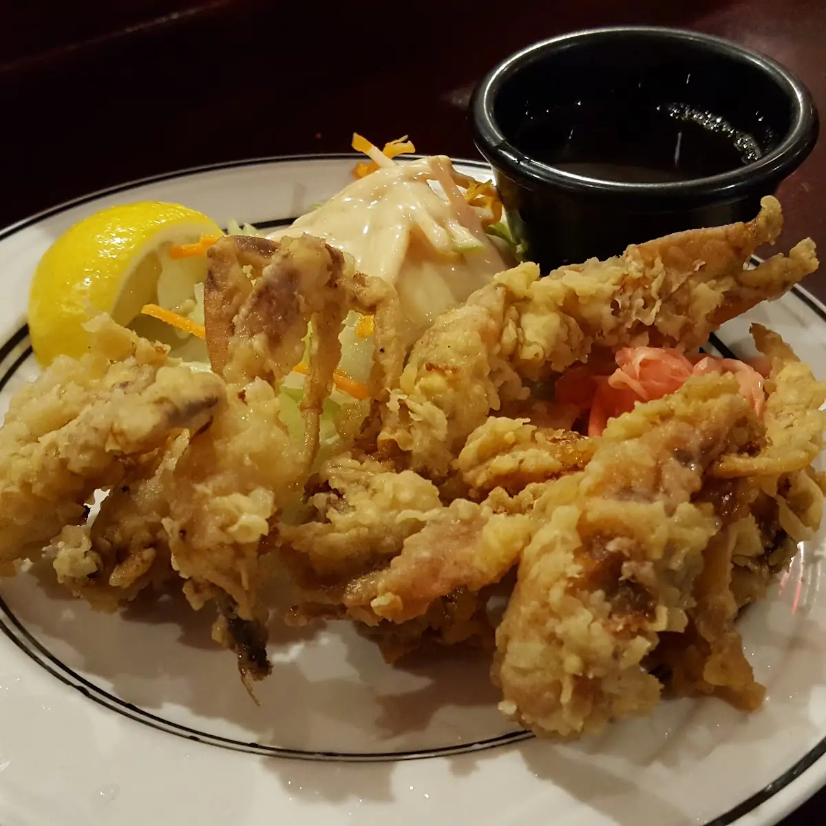 Deep Fried Soft Shell Crab