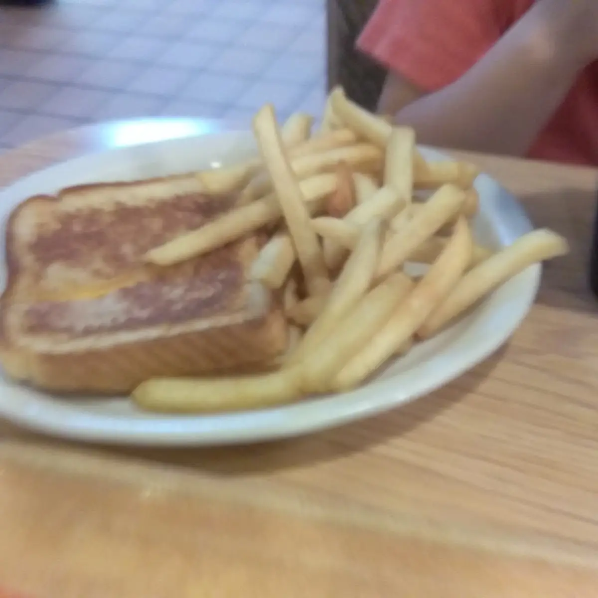 Grilled Cheese with Fries
