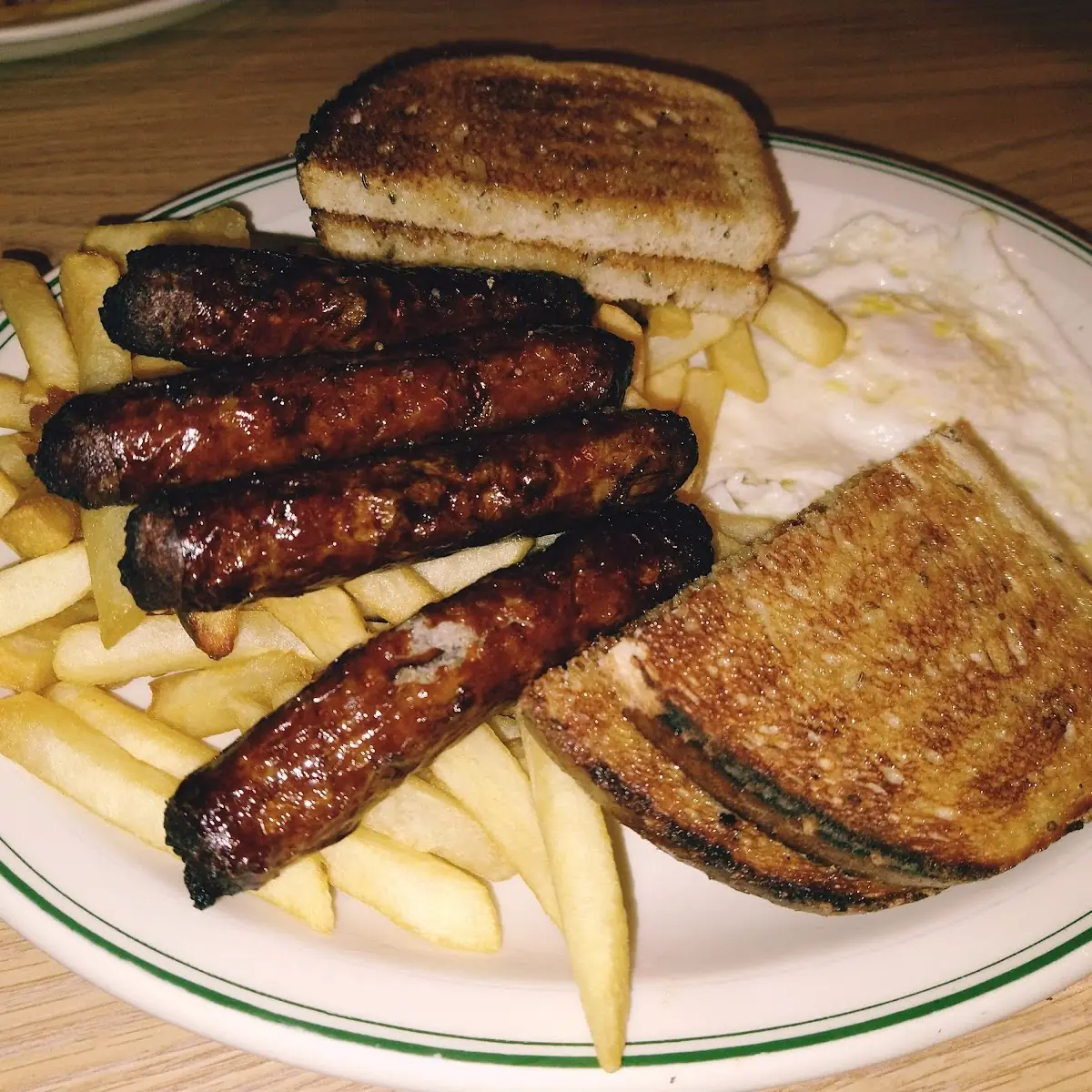 Super Breakfast with French Fries