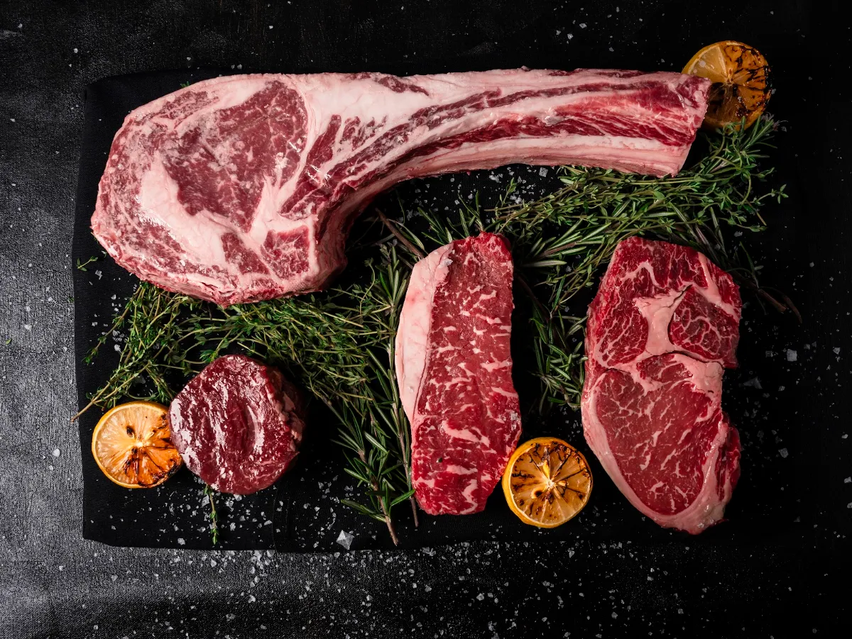 Cowboy Rib-Eye Steak, Riley's Toronto