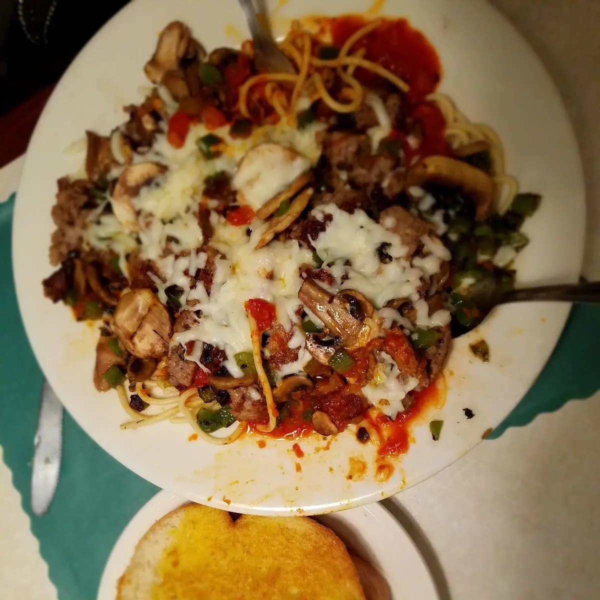 Italian Sausage Spaghetti