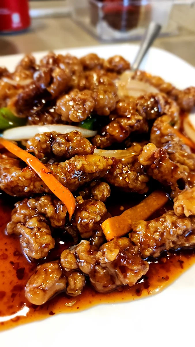 Fried Vermicelli with Shredded Beef and Pickled Mustard