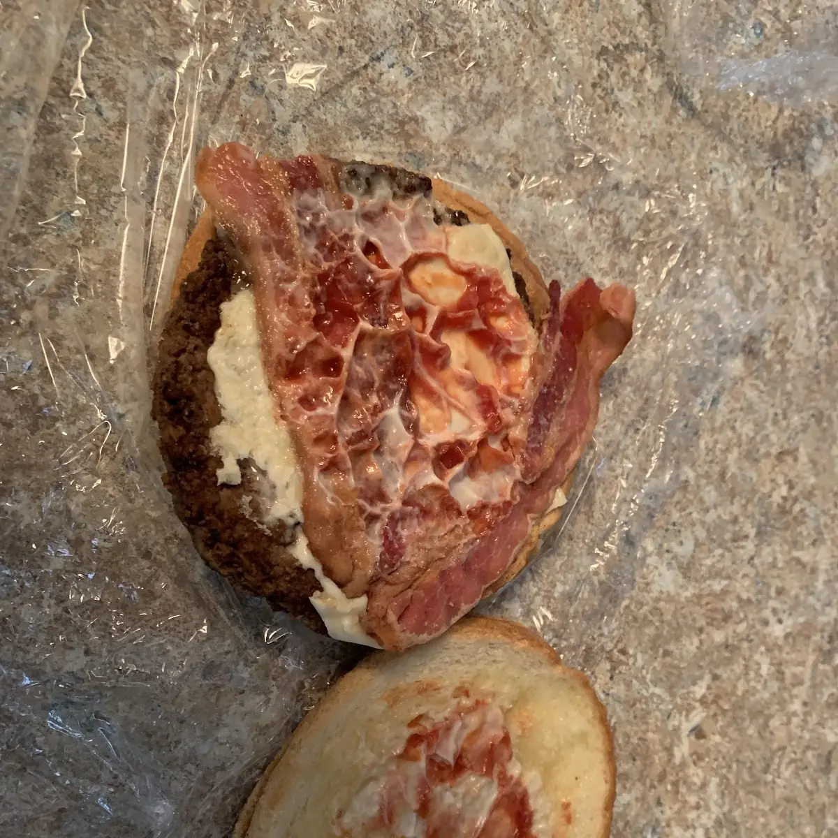 Sourdough Bacon Cheeseburger