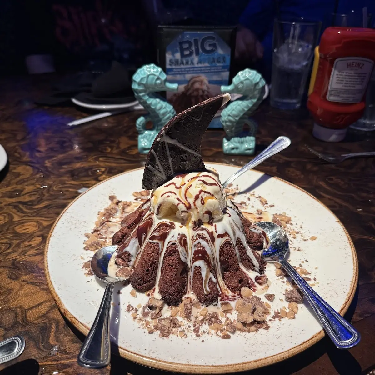 Lava Cake Ice Cream Sundae