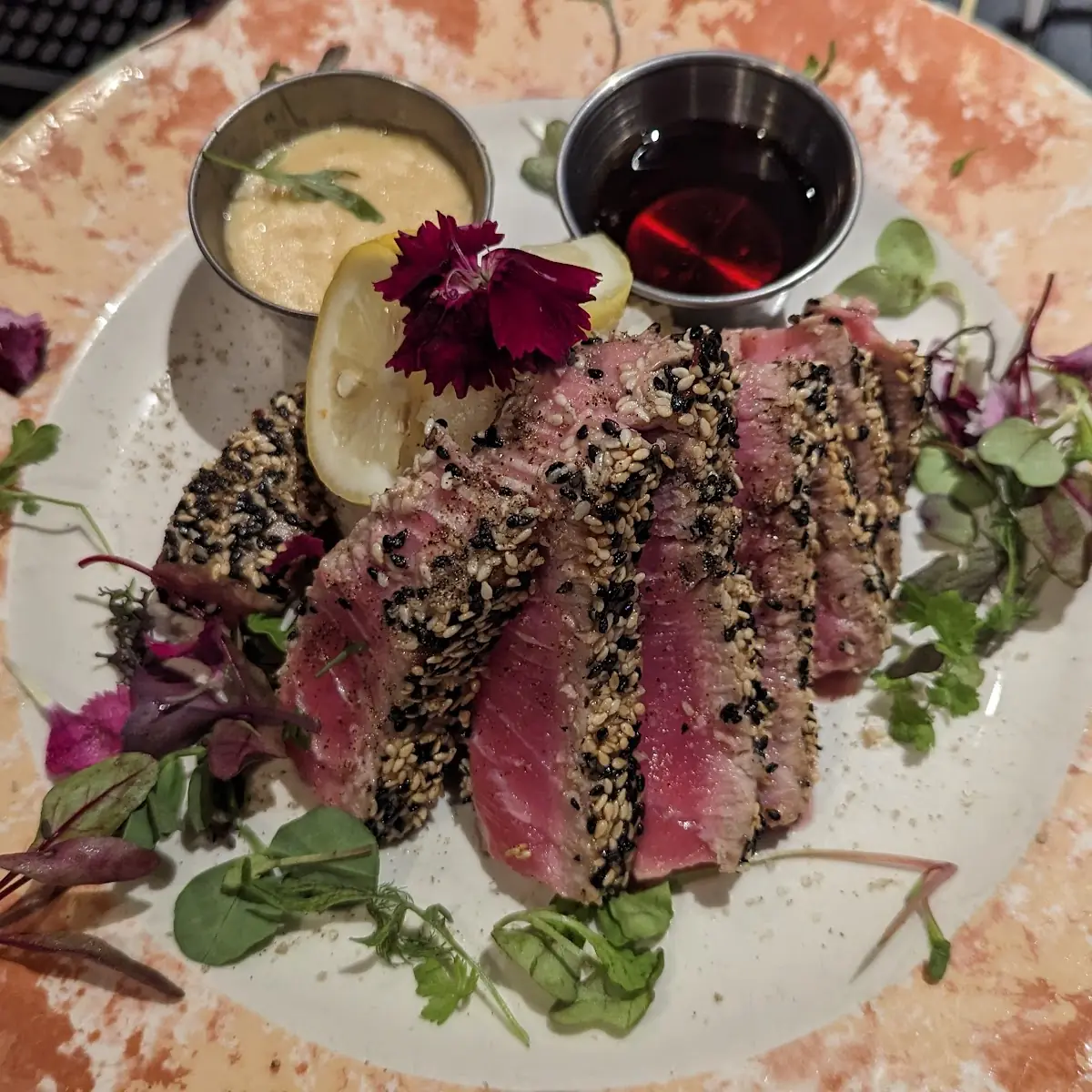 Sesame Encrusted Ahi Tuna