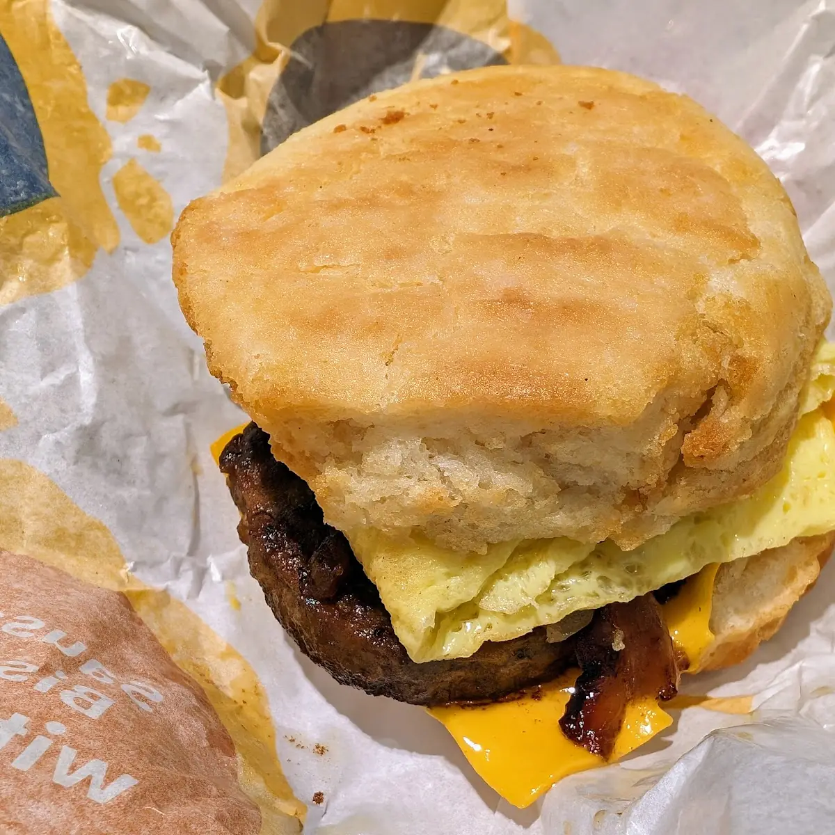 Steak and Cheese Mcmuffin