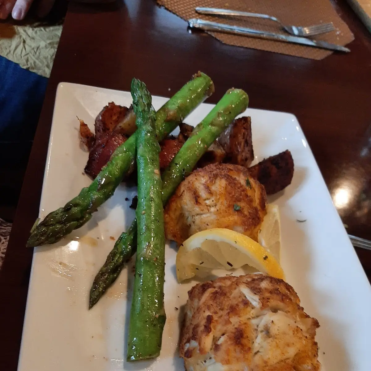 Crab Cake Entree