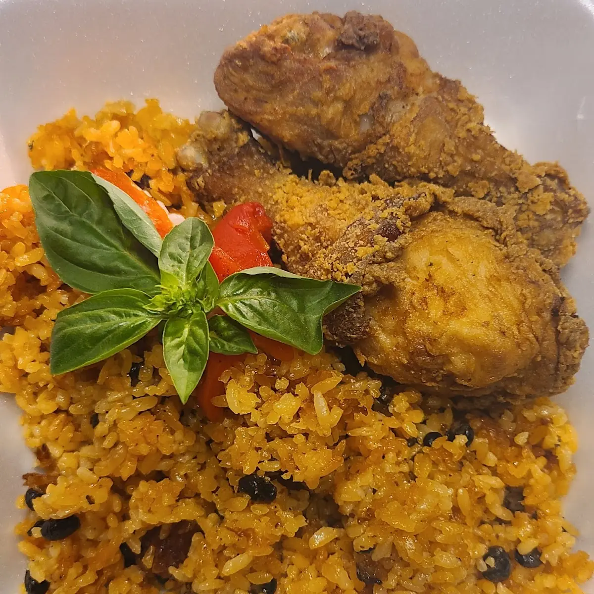 Rice & Beans with 2 Tenders