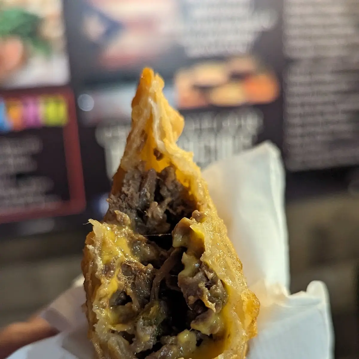 Steak & Cheese Empanada