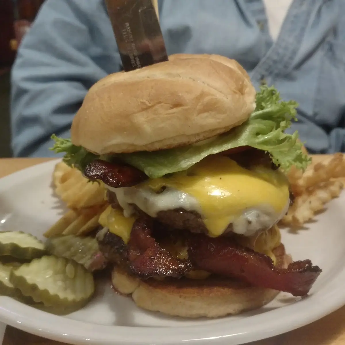 Bigger Than Your Head Double Cheeseburger