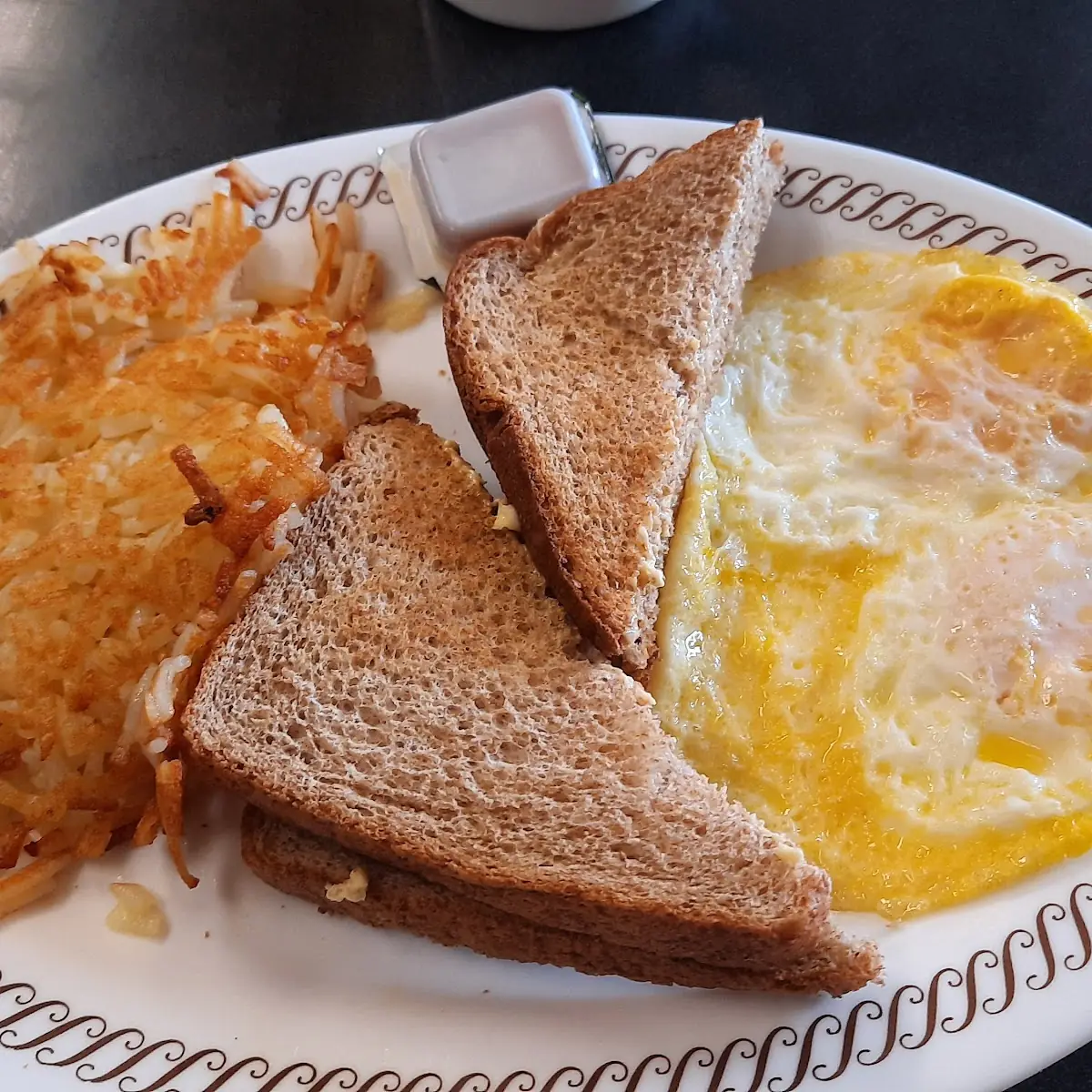 Texas Breakfast Melt with Hashbrowns