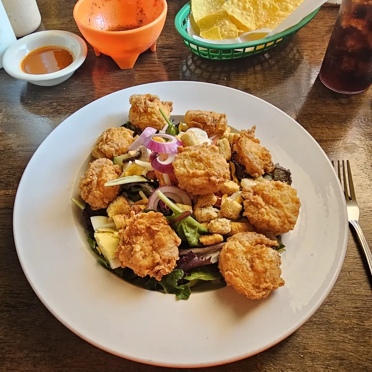 Fried Chicken Salad