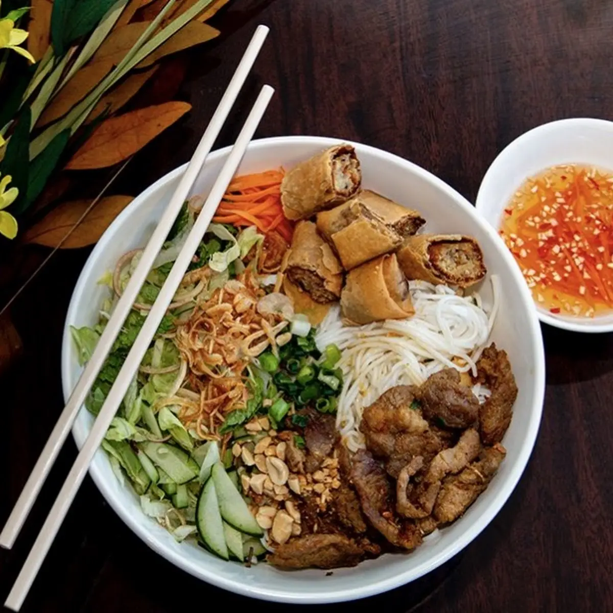 Bun Thit Nuong Cha Gio