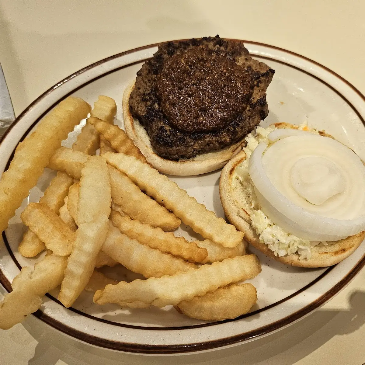 Mushroom and Swiss Burger