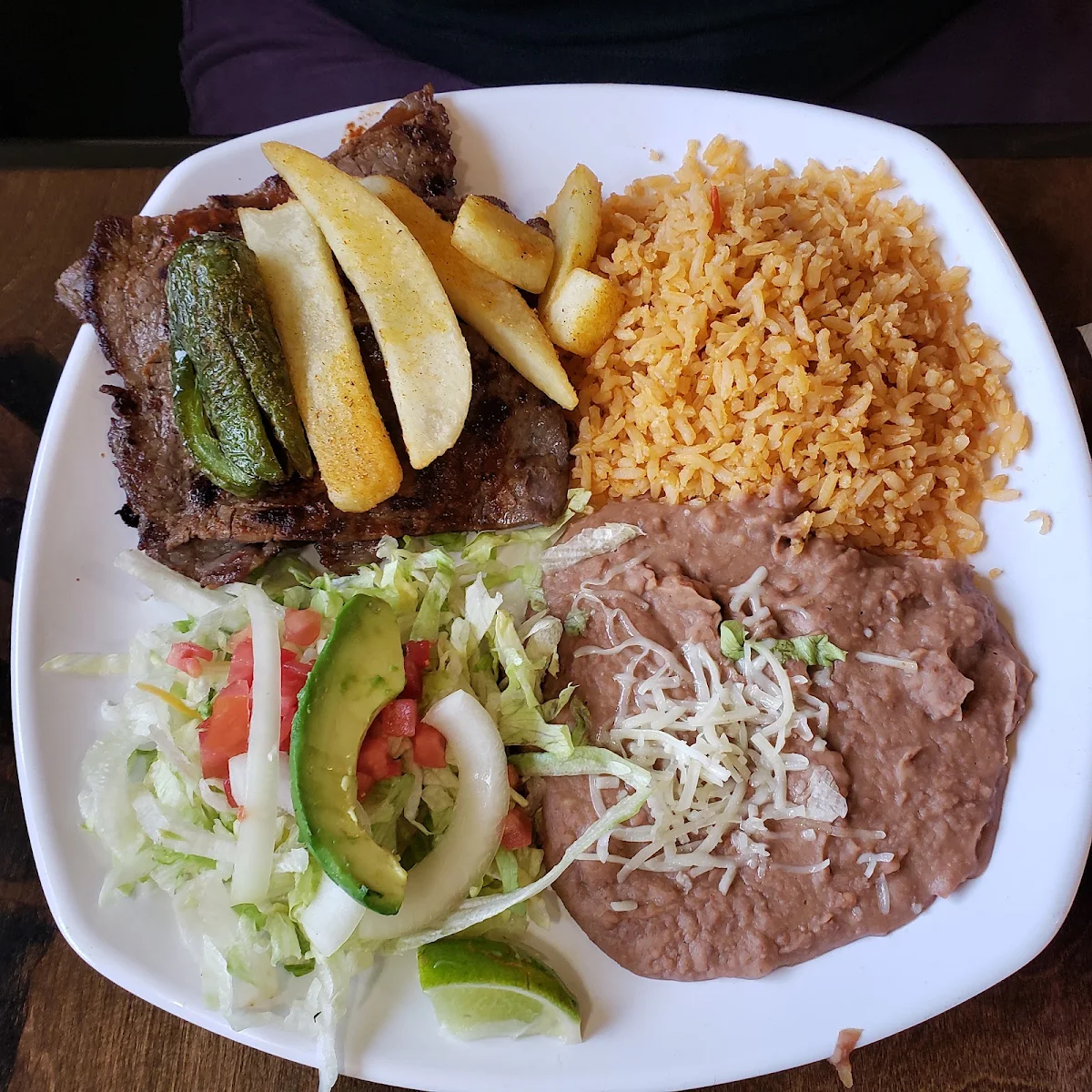 Carne Asada Plate