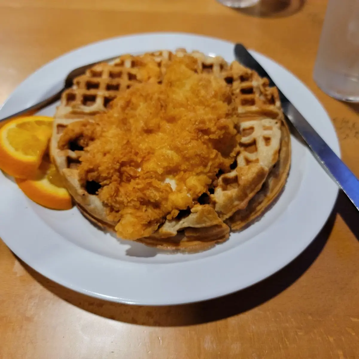 Fried Chicken and Waffle