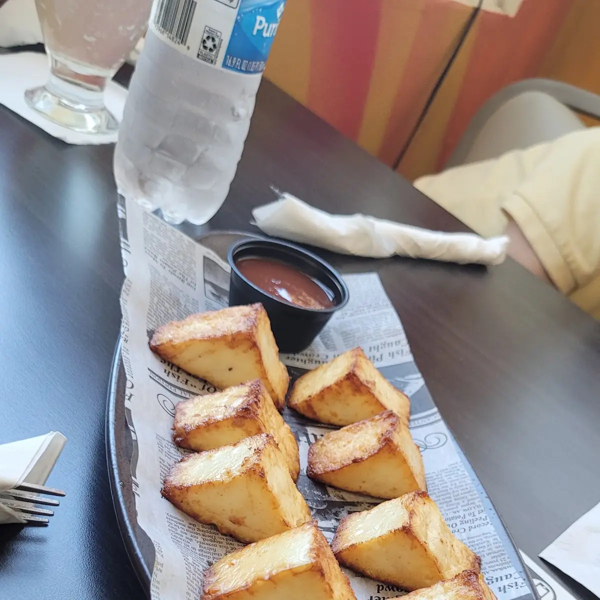 Queso Frito Y Pasta Guayaba