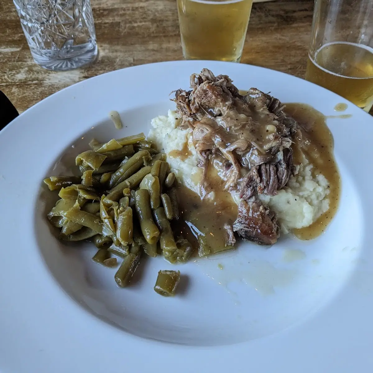 Gallon Pan Roast Beef Debris