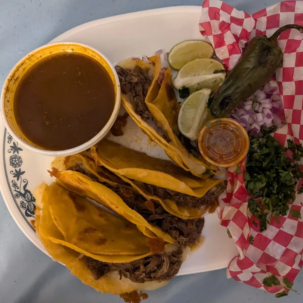 Birria Taco Plate
