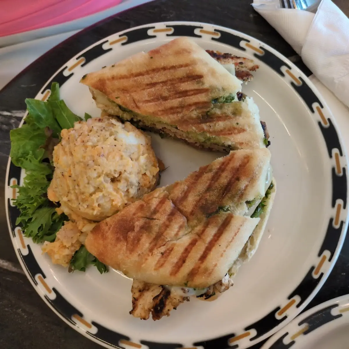 Pesto Chicken Panini