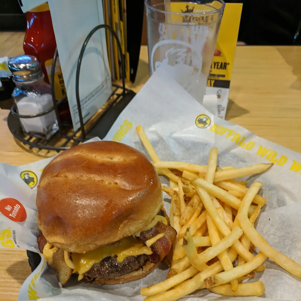 Cheese Curd Bacon Burger