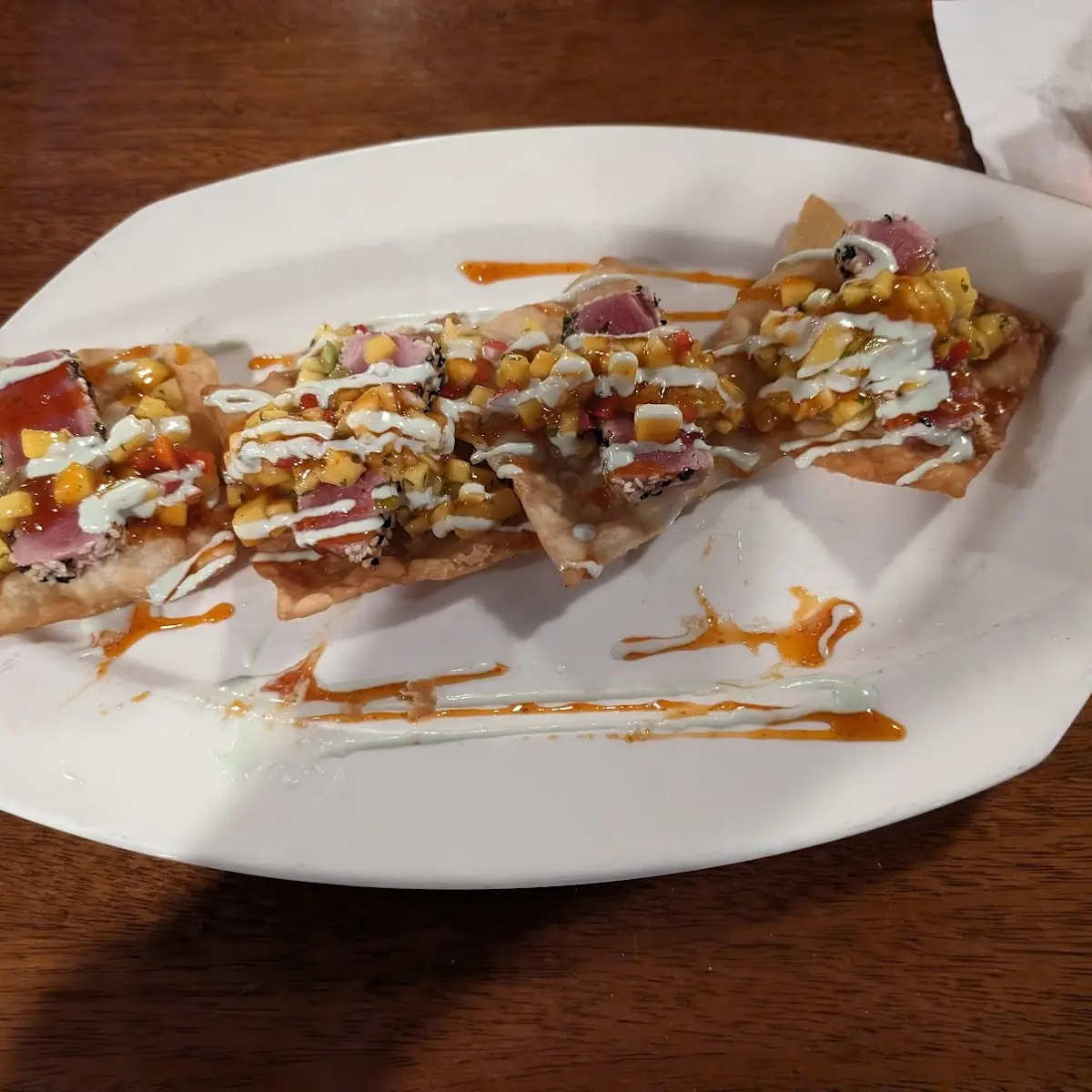 Ahi Tuna Nachos