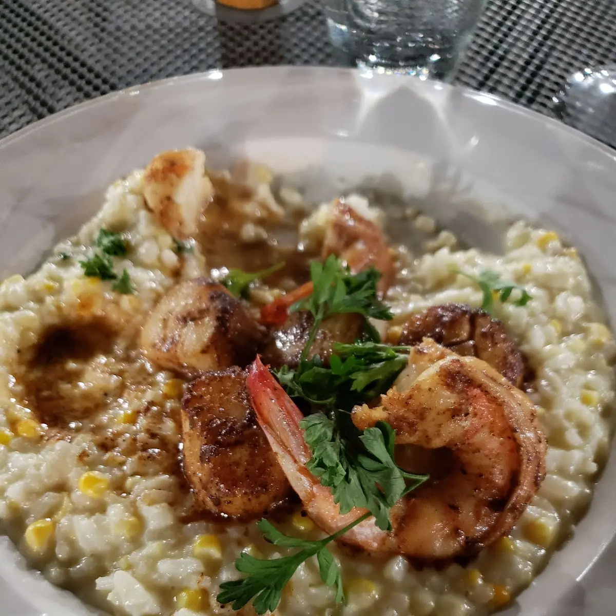 Shrimp and Seared Scallops