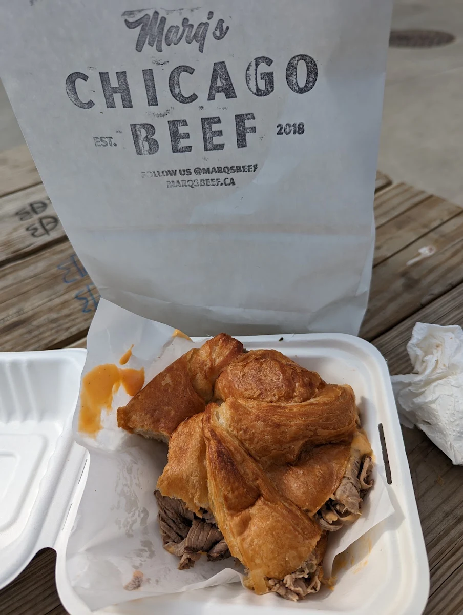 Beef Sandwich on Croissant