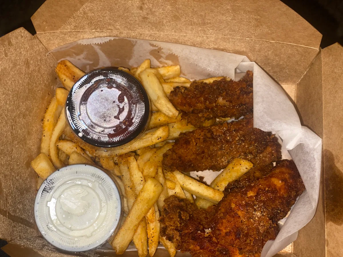 Chicken Bites and Fries